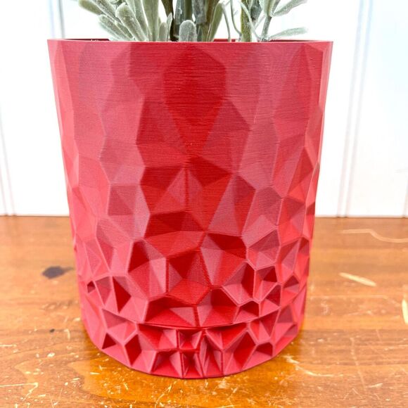 Voronoi Indoor Planter with Screw on Drip Tray, Houseplants - Picture 2 of 9
